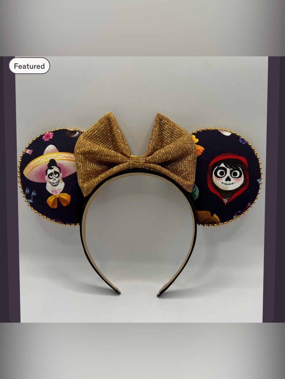Disney / Pixar Coco Handcrafted Minnie Ears